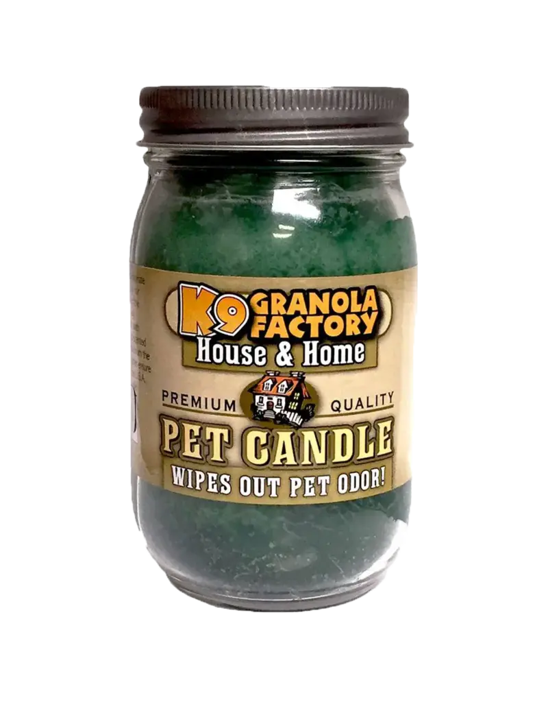 K9 Granola Factory K9 Granola Factory House & Home Collection, Fir Ball Pet Odor Eliminator Candle, 16oz