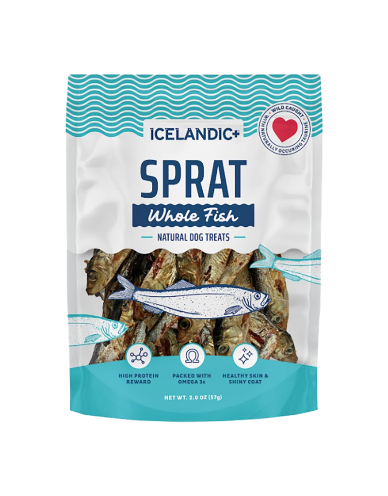 Icelandic Icelandic Dog Sprats Whole Fish 2oz