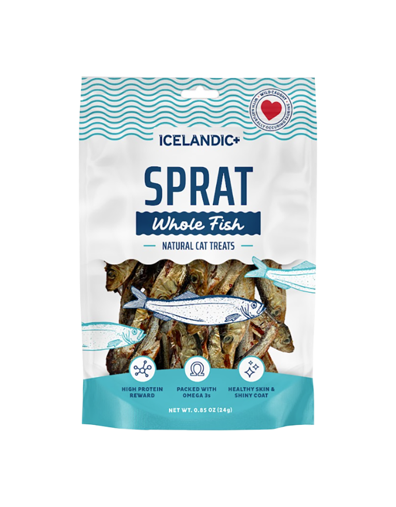 Icelandic Icelandic Cat Sprats Whole Fish For Cats .85oz