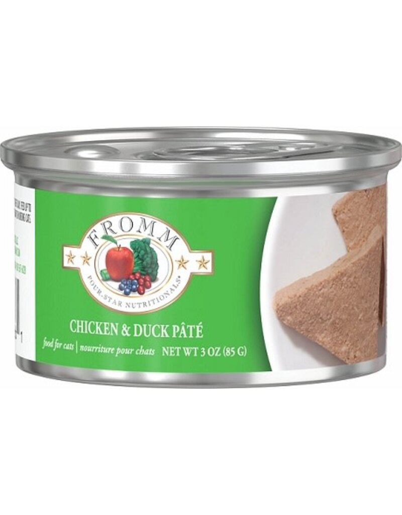 Fromm Fromm Family Four Star Chicken & Duck Pate Canned Cat Food 3oz