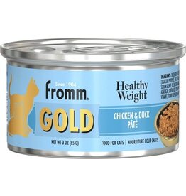 Fromm Fromm Gold Cc 3oz/12 Hlthy Wght Chkn Dck Pate