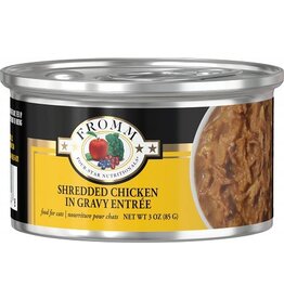 Fromm Fromm Family Four Star Shredded Chicken In Gravy Canned Cat Food 3oz
