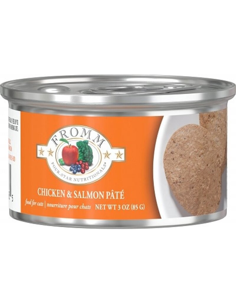 Fromm Fromm Family Four Star Chicken & Salmon Pate Canned Cat Food 3oz