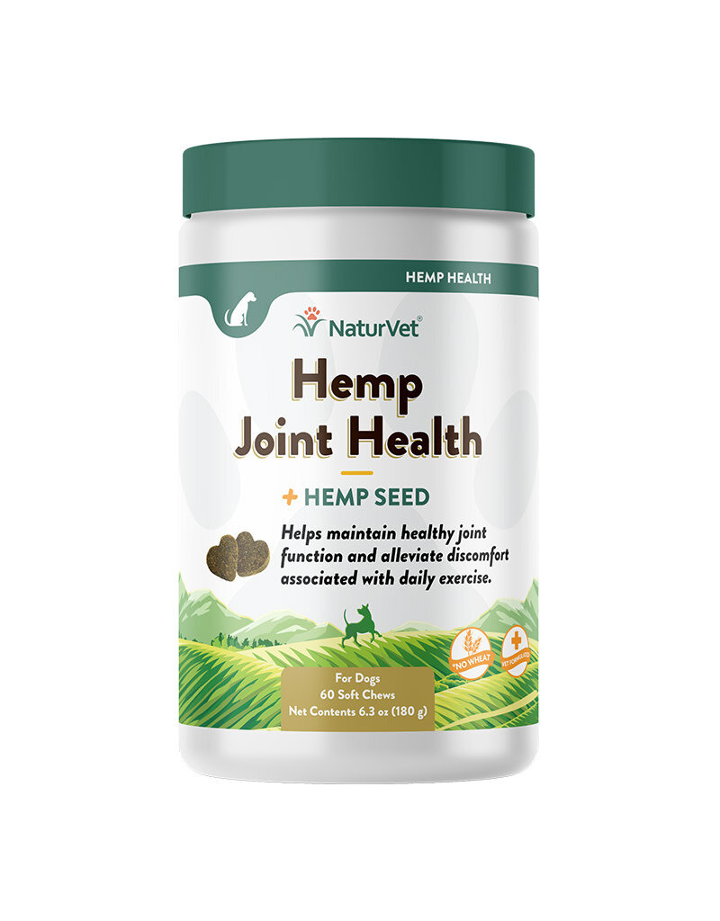 NaturVet Naturvet Dog Joint Health Hemp Chew 60 Count