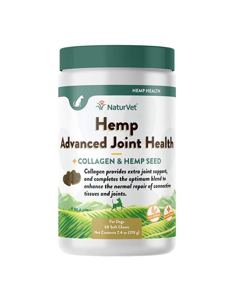 NaturVet Naturvet Dog Hemp Advanced Joint Chew 60 Count