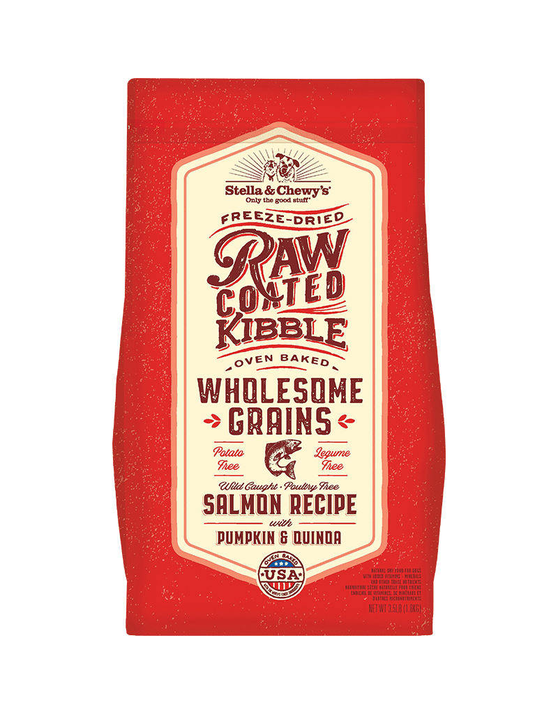 Stella & Chewy's Stella & Chewy's Raw Coated Salmon & Wholesome Grains Recipe Dog Food 22LB