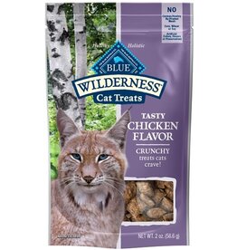 Blue Buffalo Blue Buffalo Wilderness Tasty Chicken Crunchy Cat Treats 2oz