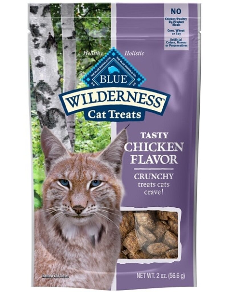 Blue Buffalo Blue Buffalo Wilderness Tasty Chicken Crunchy Cat Treats 2oz