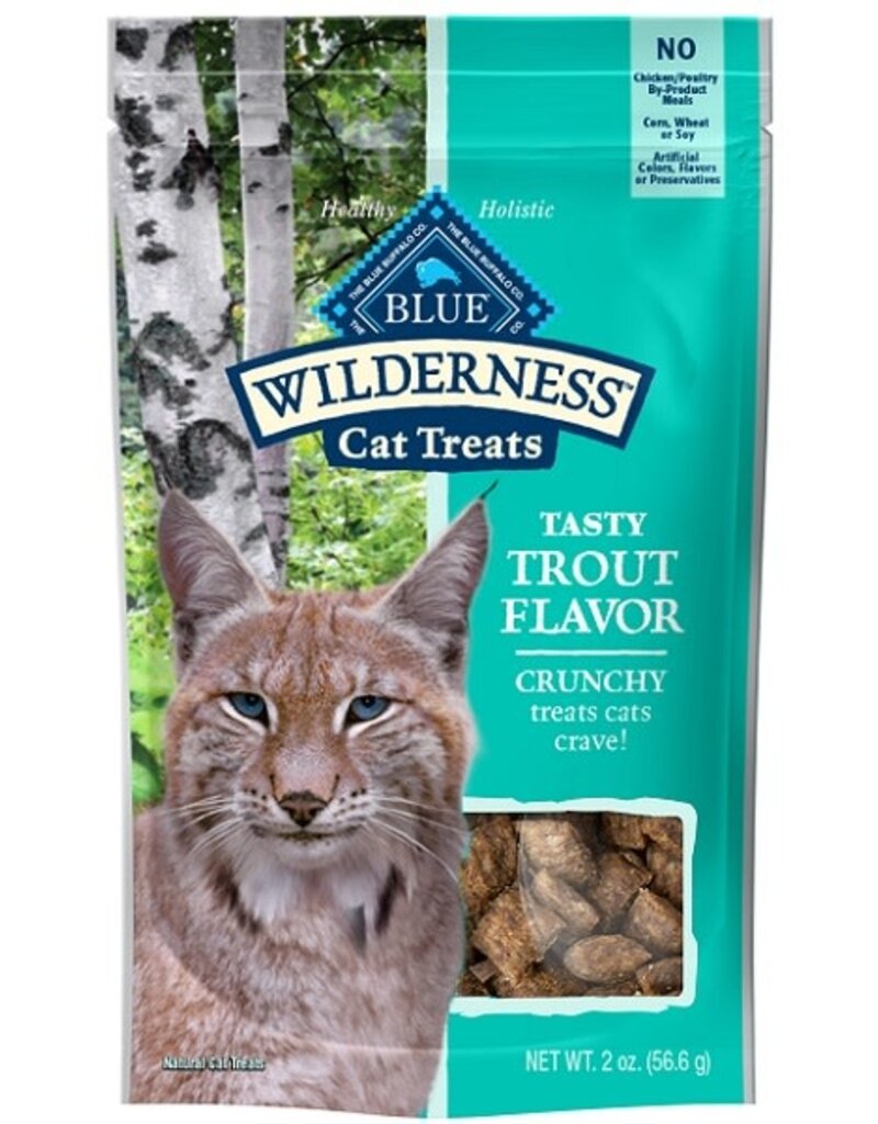 Blue Buffalo Blue Buffalo Cat Trout Crunch Treat 2 oz