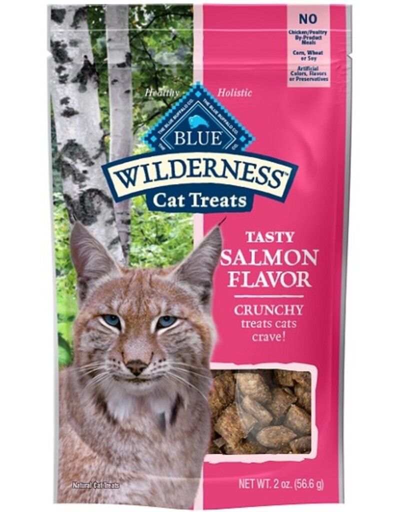 Blue Buffalo Blue Buffalo Wilderness Grain Free Salmon Flavor Crunchy Cat Treats 2oz