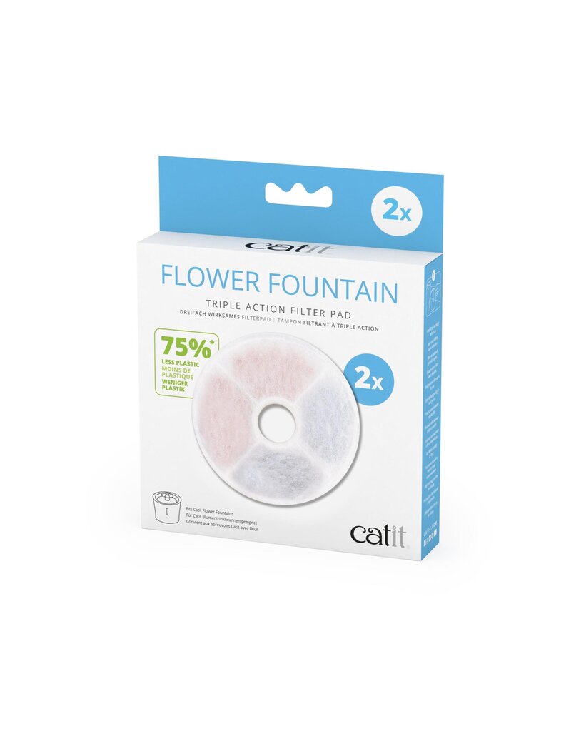 Catit Catit Fountain Frameless Filter 2 pack