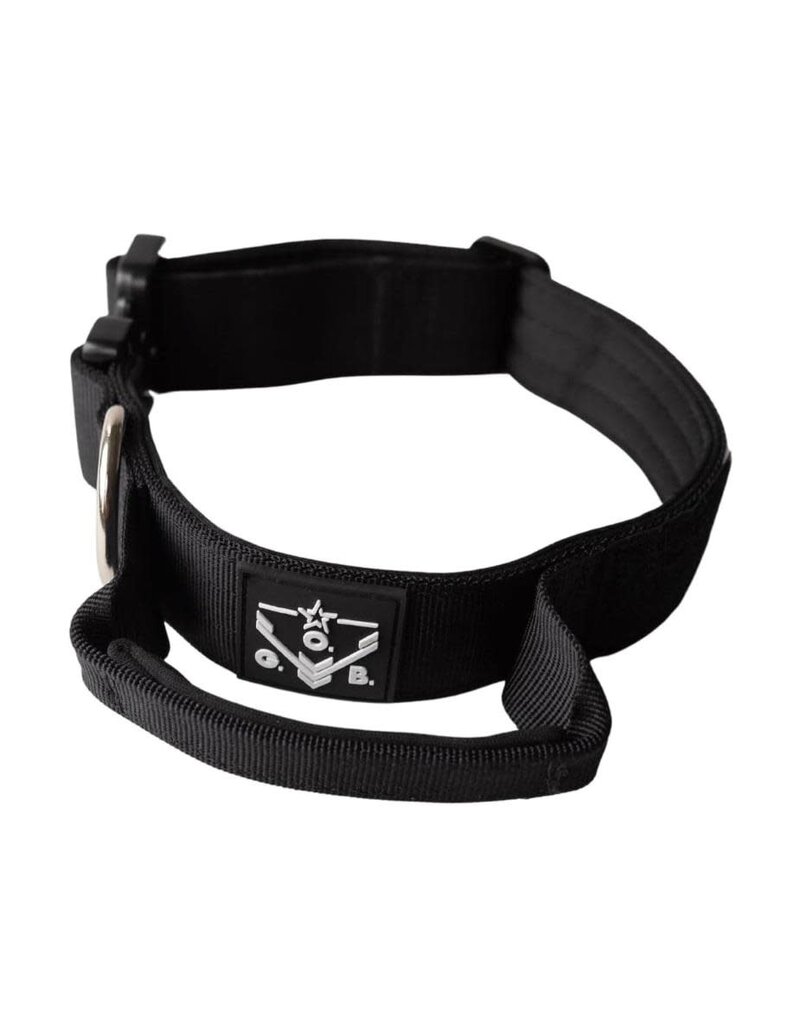 Operation Good Boy Adjustable Tactical Collar Black