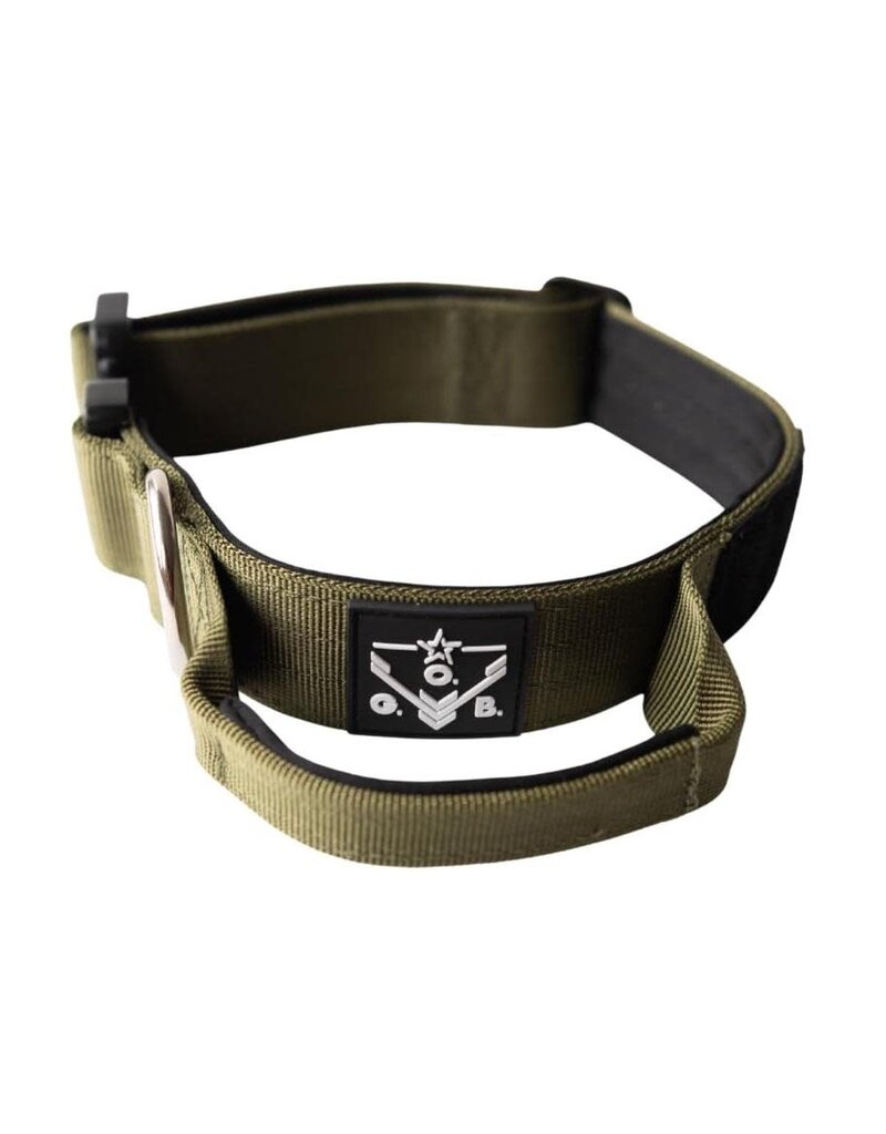 Operation Good Boy Adjustable Tactical Collar Green