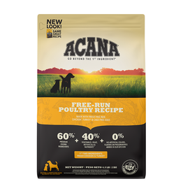 Acana Acana Heritage Grain-Free, Free-Run Poultry/ Fresh Cobb Chicken, Turkey & Nest-Laid Eggs Dry Dog Food 4.5lb