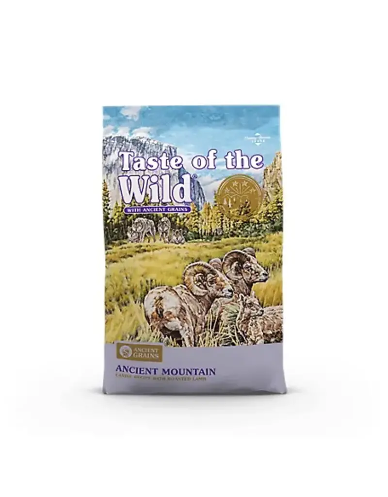 Taste Of The Wild Taste of the Wild Ancient Grain Ancient Mountain Lamb Recipe Dog Food 28LB