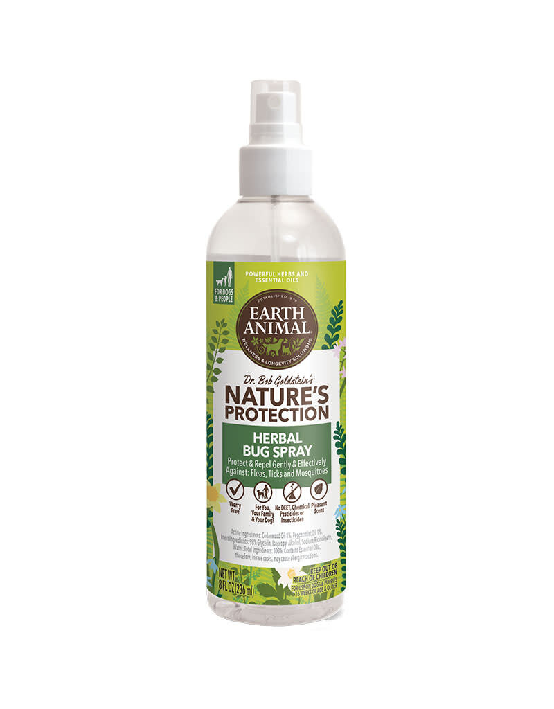 Earth Animal Dog Nature's Protection Herbal Bug Spray 8oz