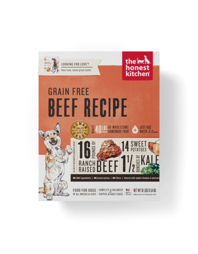 Honest Kitchen The Honest Kitchen Grain Free Beef Recipe Dehydrated Dog Food 4LB