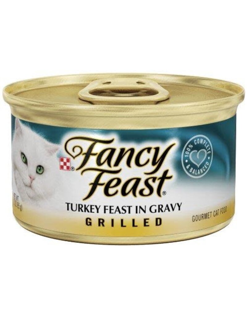 Fancy Feast Grilled Turkey in Gravy Cat 3 oz