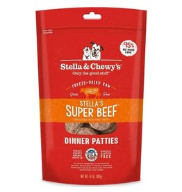 Stella & Chewy's Stella & Chewy's Freeze Dried Raw Stella's Super Beef Dinner Patties For Dogs 25oz