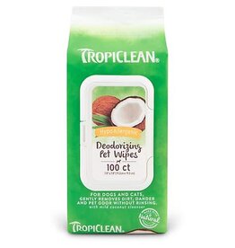 TropiClean Tropiclean Hypo Allergenic Deodorizing Dogs Wipes 100 count