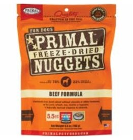 Primal Primal Freeze Dried Raw Beef Formula Dog Food 5.5oz