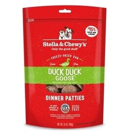 Stella & Chewy's Stella & Chewy's Freeze-Dried Raw Duck Duck Goose Dinner Patties For Dogs 25oz
