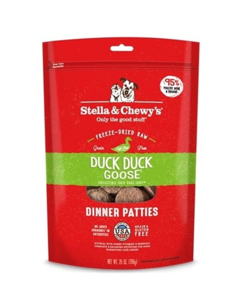 Stella & Chewy's Stella & Chewy's Freeze-Dried Raw Duck Duck Goose Dinner Patties For Dogs 25oz