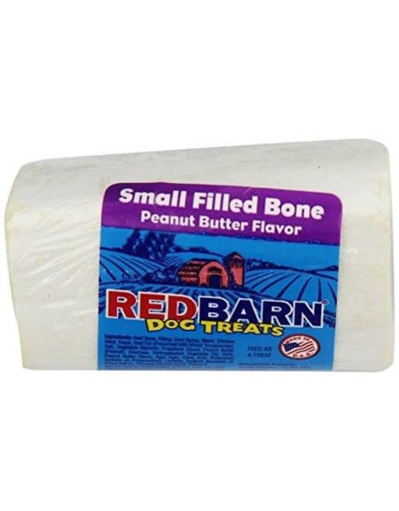 Red Barn Redbarn Dog Small Peanut Butter Filled Bone