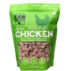 Raw Dynamic Raw Dynamic Frozen Raw Chicken Recipe Dog Food 6 LB