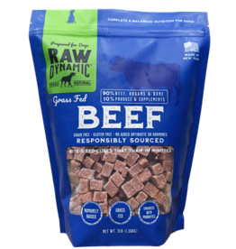 Raw Dynamic Raw Dynamic Frozen Raw Beef Recipe Dog Food 3LB