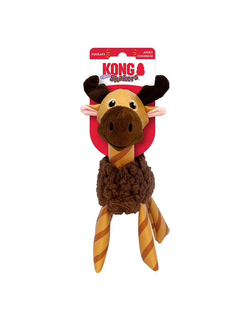 KONG DOG SHAKERS FLOOFS MOOSE EXTRA SMALL/ SMALL