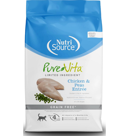 Nutrisource NutriSource Pure Vita Grain Free Chicken & Pea Cat 4 lb