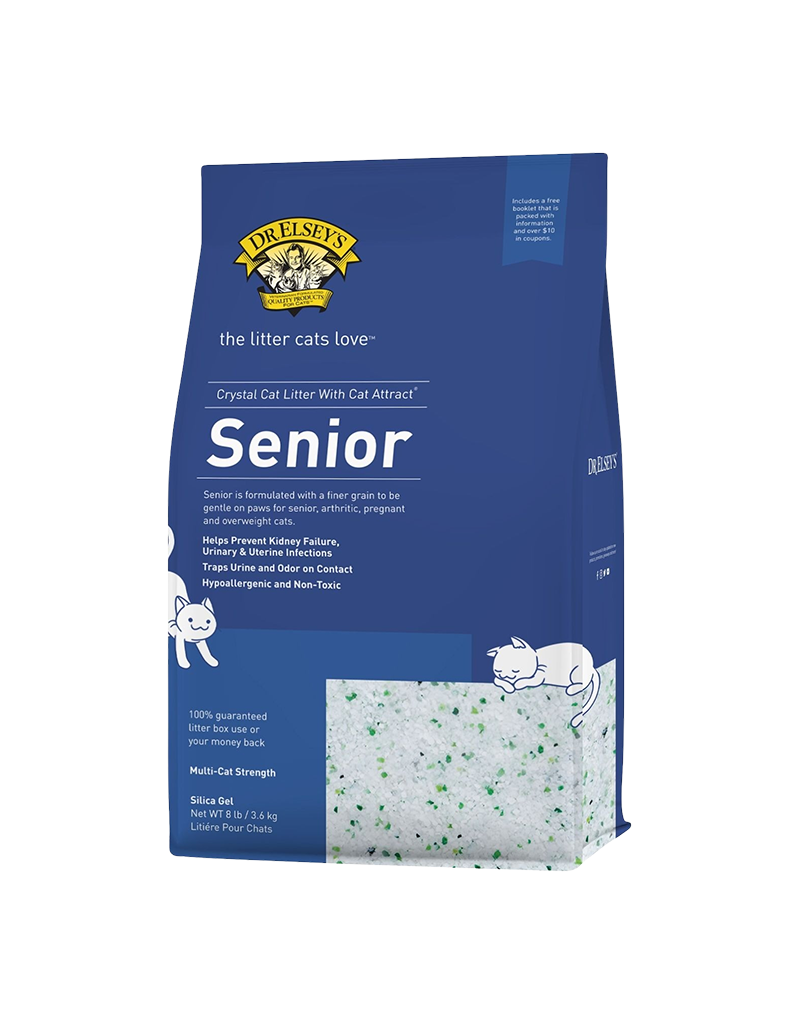 DR. ELSEY'S CAT SENIOR LITTER 8LB 4 PACK