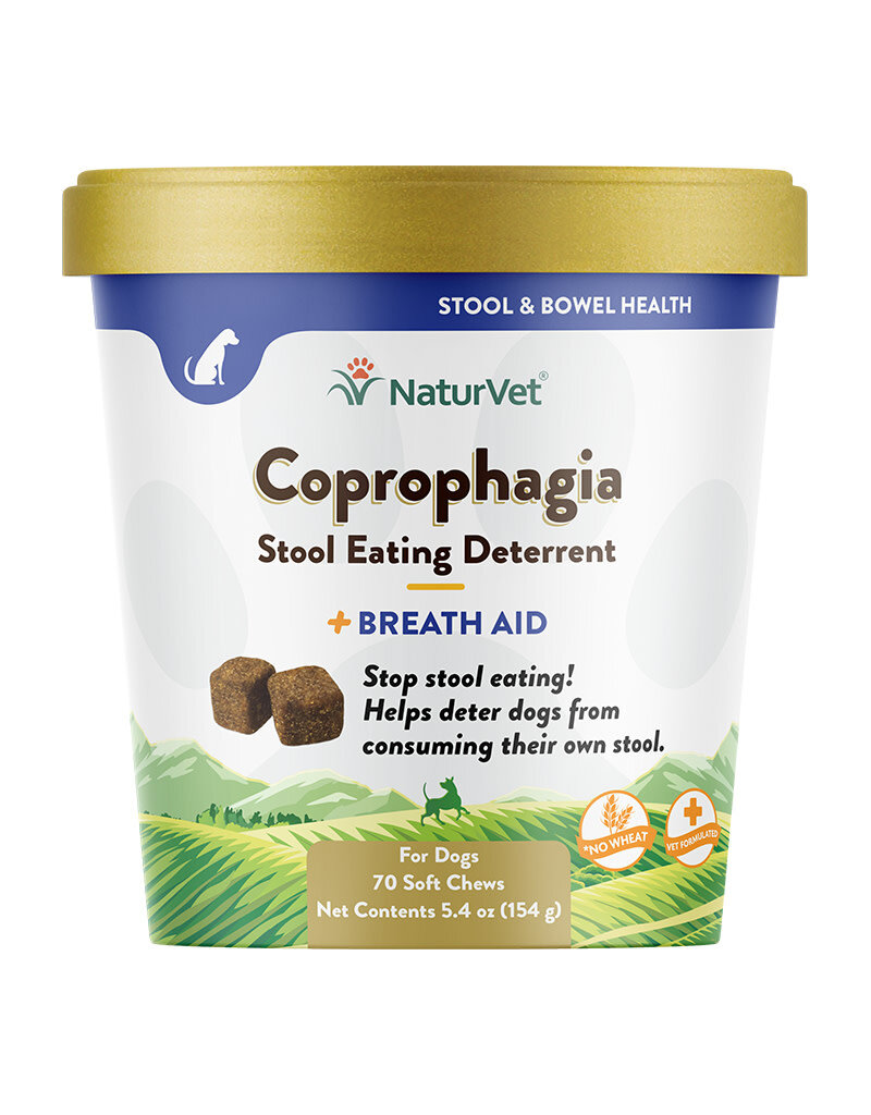 NATURVET DOG COPROPHAGIA CHEW 70 COUNT