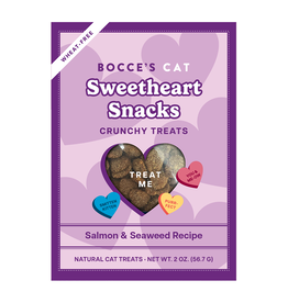 BOCCE'S BAKERY CAT BISCUIT SWEETHEART SNACKS 2OZ