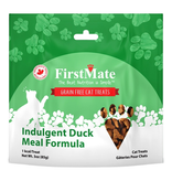 FIRSTMATE CAT GRAIN FREE INDULGENT DUCK TREAT 3OZ