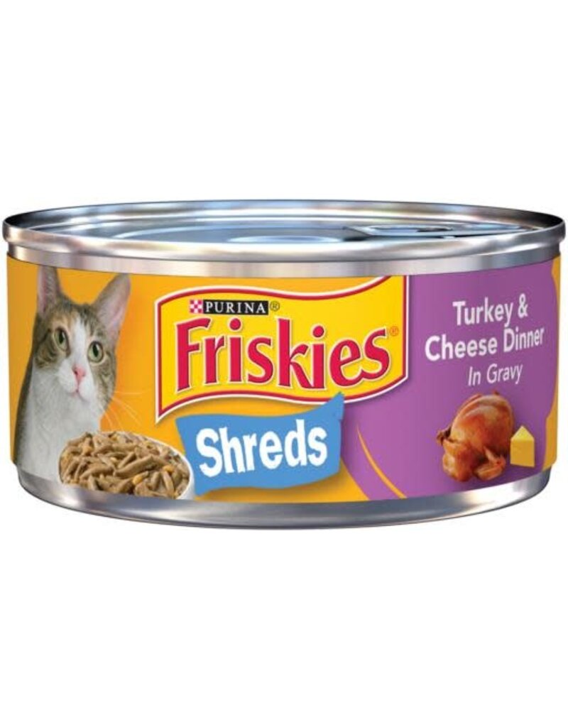 Friskies Shredded Turkey & Cheese Cat 5.5 oz