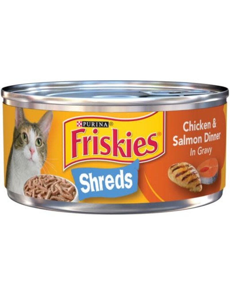 Friskies Shredded Salmon & Chicken Cat 5.5 oz