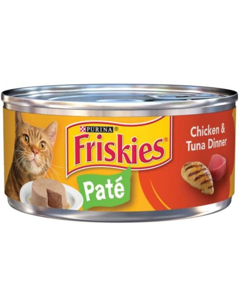Friskies Classic Pate Chicken & Tuna Cat 5.5 oz