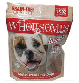 Wholesomes Rewards SPORT MIX DOG WHOLESOMES GRAIN FREE JERKY STRIPS BRUNO 25OZ