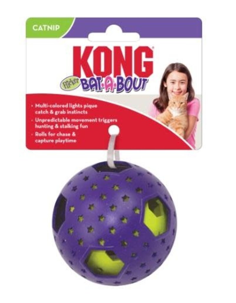 Kong Bat-A-Bout Flicker Mouse Cat Toy