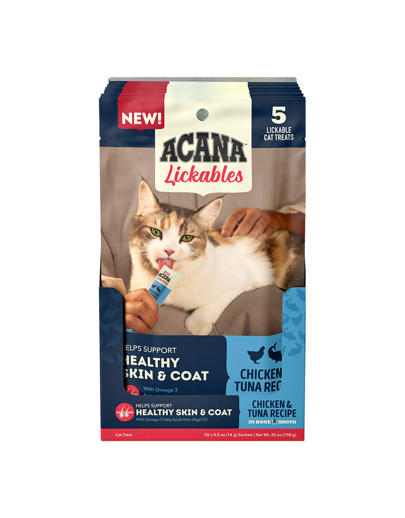 ACANA CAT LICKABLES CHICKEN AND TUNA 2.5OZ