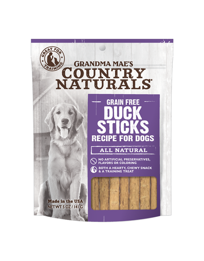 GRANDMA MAES COUNTRY NATURALS Grandma Mae's Dog Stick Duck 5oz