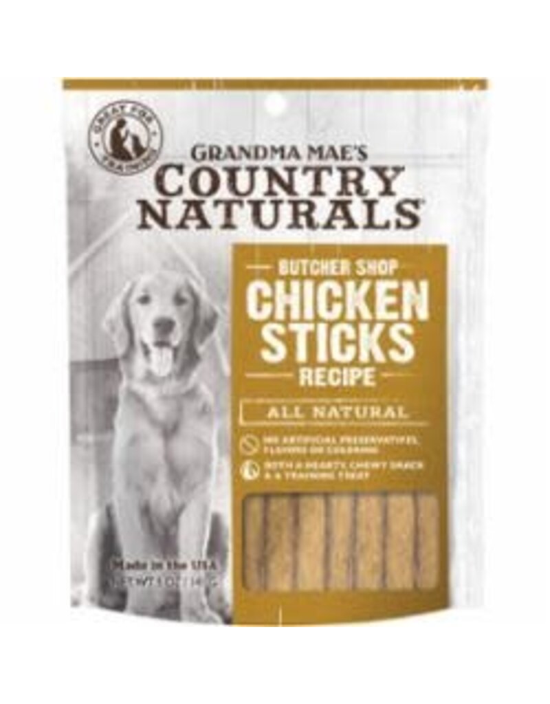 GRANDMA MAES COUNTRY NATURALS Grandma Mae's Country Naturals Dog Stick Chicken 5oz