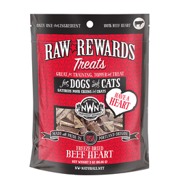 Northwest Naturals NORTHWEST NATURALS DOG CAT FREEZE DRIED BEEF HEART TREAT 3OZ