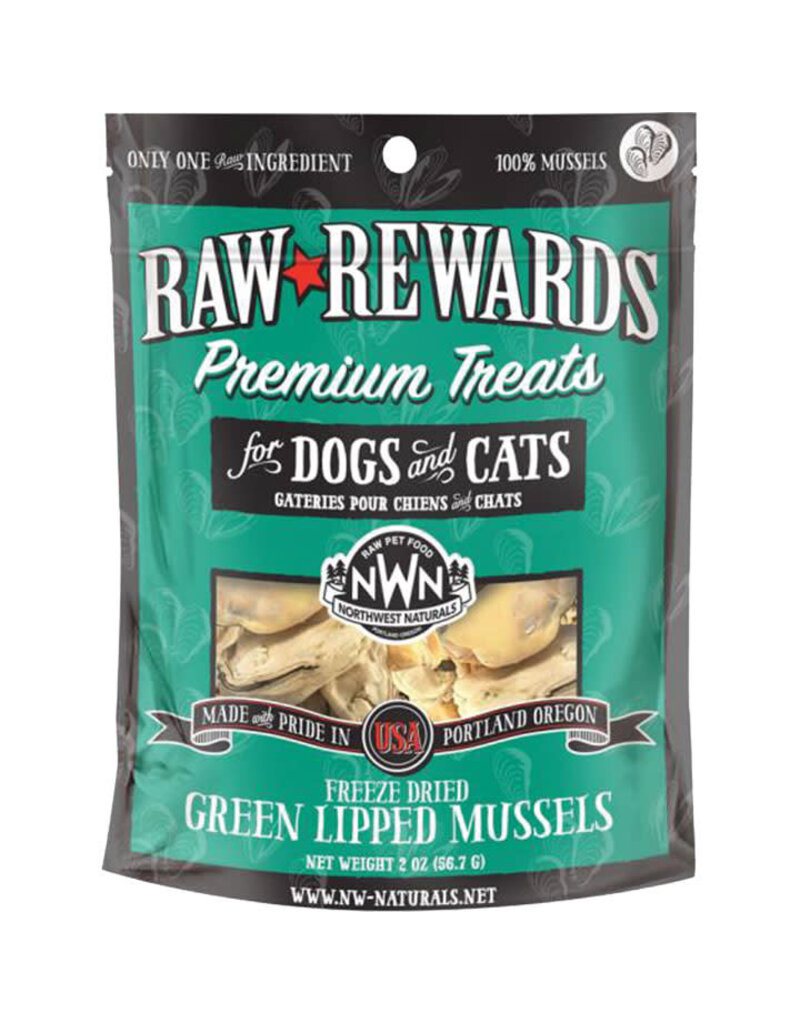 Northwest Naturals NORTHWEST NATURALS DOG CAT FREEZE-DRIED TREAT GREEN MUSSEL 2OZ