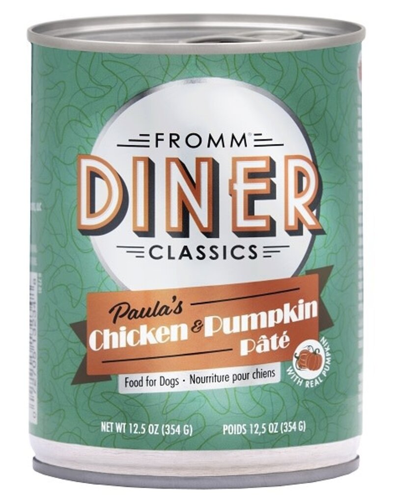 Fromm Fromm Diner Classic DC 12.5oz /12 Paula's Chicken Pumpkin Pate