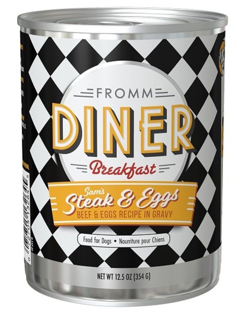 Fromm Fromm Diner Brkfst DC 12.5oz/12 Sams Steak Eggs Beef Eggs