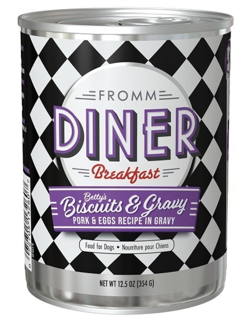 Fromm Fromm Diner Brkfst DC 12.5oz/12 Bettys Bisc Gravy Pork Eggs