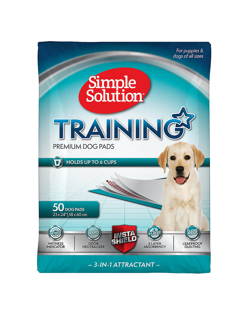 Bramton Company Bramton Simple Solution Training Pads 50 Pack Original 23X24